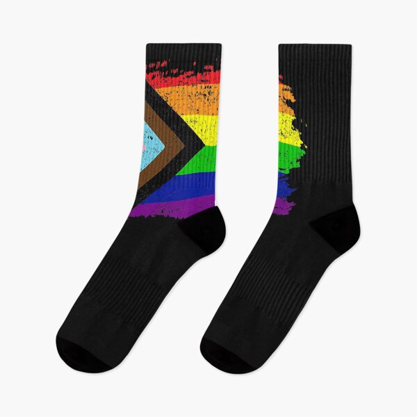 Item preview, Inclusive Progress Pride Flag Gay Pride LGBTQ Rainbow Flag designed and sold by David231231.