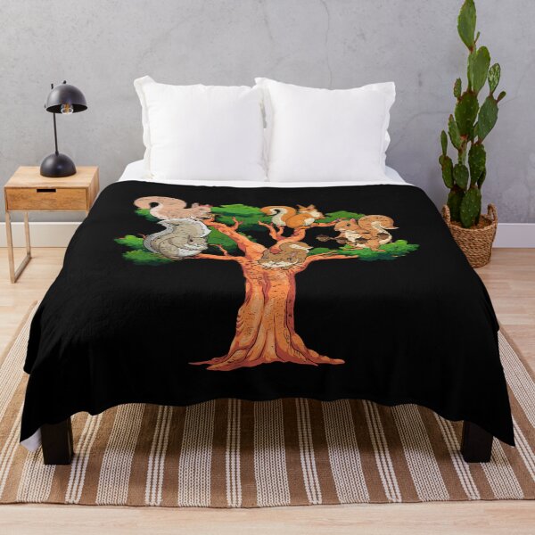Item preview, Nature Forest Animal Lover Tree Cute Squirrel designed and sold by bestshirtdesign.