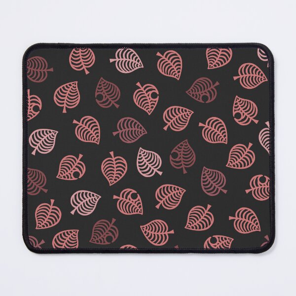 Vista previa del artículo con la obra «Logotipo de Nook Leaf Aloha - Colores rosa / marrón cálido», diseñado y vendido por TheMajesticGoat.