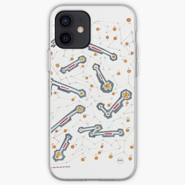 Jazz Drawings, Kind of Blue iPhone Soft Case