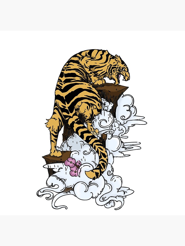 Fierce Tiger Tattoo Design – Tattoos Wizard Designs