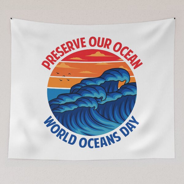 Item preview, World Oceans Day - Preserve Our Ocean designed and sold by cotros.