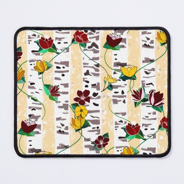 Item preview, Birch Trees On Cream designed and sold by TigaTiga.