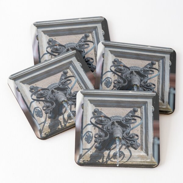 Item preview, Detail of a fountain in Bretten designed and sold by OskiOnTour.