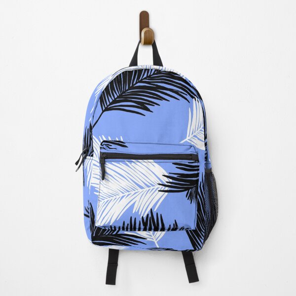 Item preview, Tropical Wild Leaves Pattern Palm on Jordy Blue designed and sold by GraphicsClub.