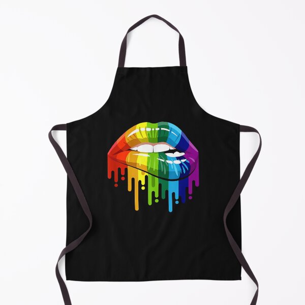 Item preview, LGBTQ Rainbow Lip Gay Pride designed and sold by David231231.
