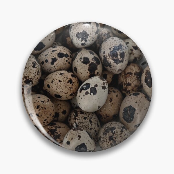 Item preview, Raw quail eggs with shells designed and sold by dabingboshi.