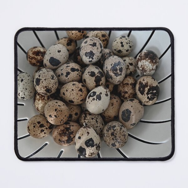 Item preview, Raw quail eggs with shells designed and sold by dabingboshi.