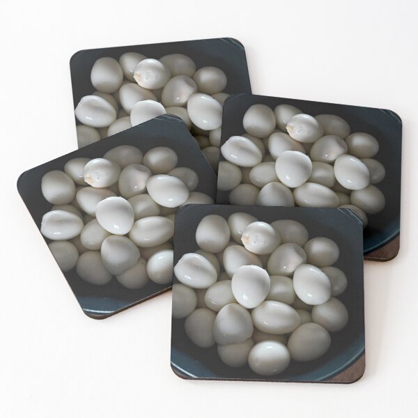 Item preview, Boiled quail eggs with shells off designed and sold by dabingboshi.
