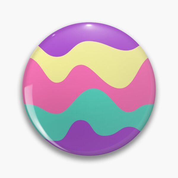 Item preview, Triple Wave Modern Minimalist Pattern in Pop Colors - Liquid Swirl Contemporary Abstracts designed and sold by SeemDev786.