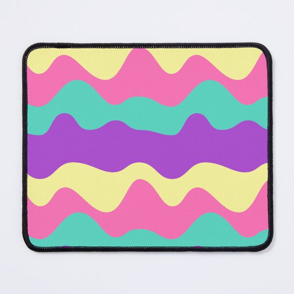 Item preview, Triple Wave Modern Minimalist Pattern in Pop Colors - Liquid Swirl Contemporary Abstracts designed and sold by SeemDev786.