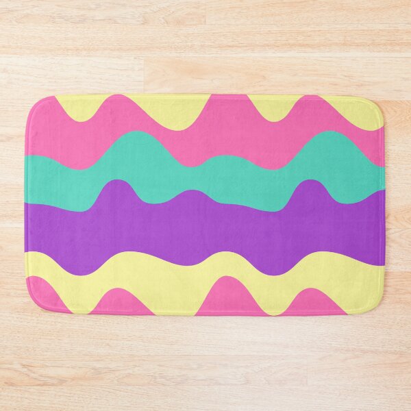 Item preview, Triple Wave Modern Minimalist Pattern in Pop Colors - Liquid Swirl Contemporary Abstracts designed and sold by SeemDev786.