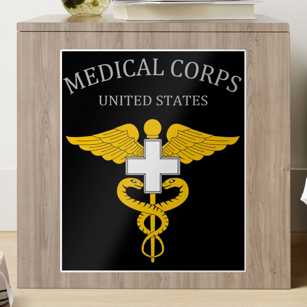 US ARMY MEDICAL CORPS INSIGNIA All Metal Sign – Made In America Signs