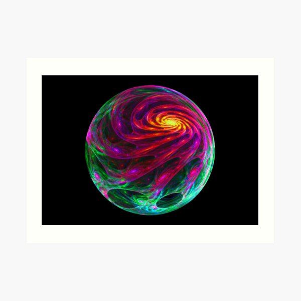 Celestial Cyclone Art Print