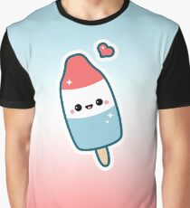 Kawaii Popsicle Graphic T-Shirt