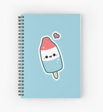 Kawaii Popsicle Spiral Notebook