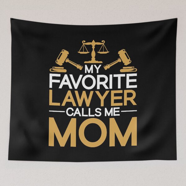 Item preview, Law Mothers Day Attorney Funny Mom Advocate Lawyer designed and sold by bestshirtdesign.