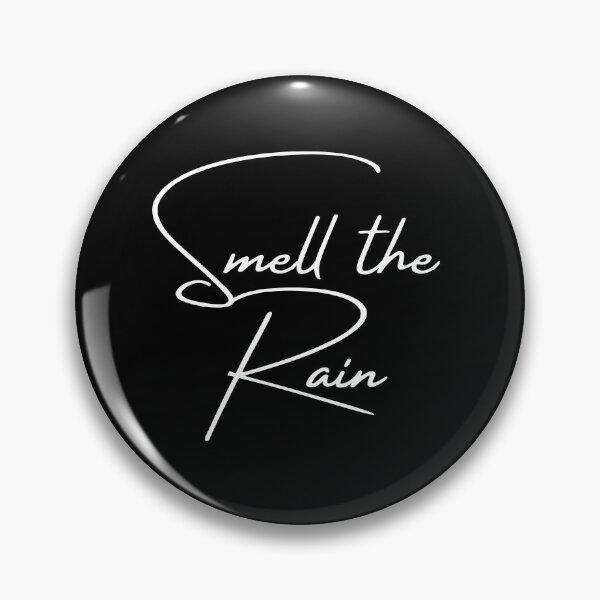 Item preview, Smell the rain (black) designed and sold by Nikmay Design.
