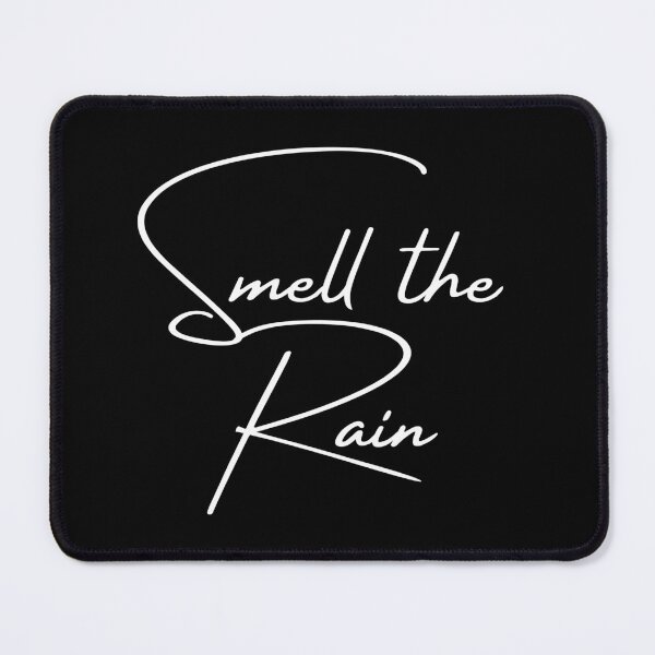 Item preview, Smell the rain (black) designed and sold by Nikmay Design.
