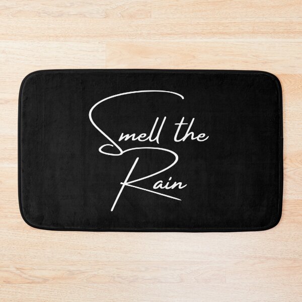 Item preview, Smell the rain (black) designed and sold by Nikmay Design.