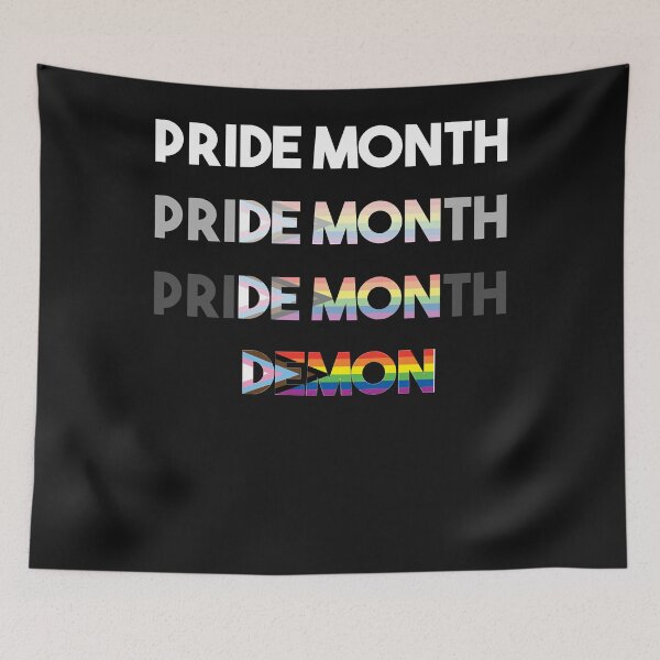 Item preview, Progress Pride Demon designed and sold by David231231.