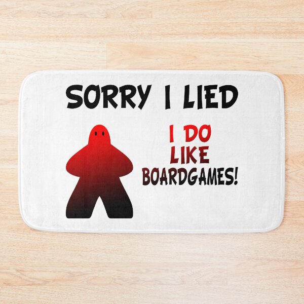 Item preview, Sorry I Lied, I DO Like Boardgames (Funny Quote about Boardgaming - Viral Memes and Cool Sayings) designed and sold by SassyClassyMe.
