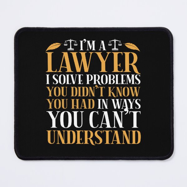 Item preview, Advocate Law School Attorney Funny Lawyer designed and sold by bestshirtdesign.