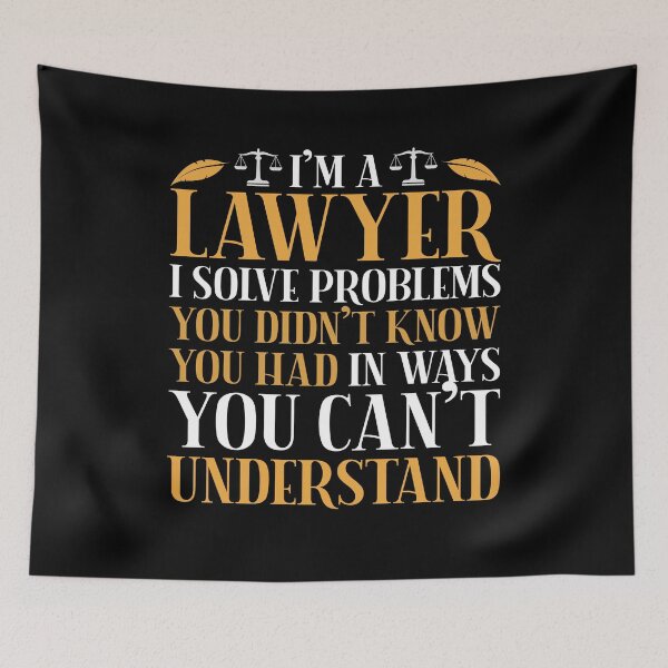 Item preview, Advocate Law School Attorney Funny Lawyer designed and sold by bestshirtdesign.