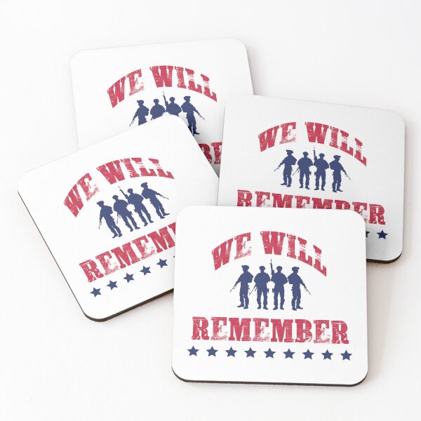 Item preview, We Will Remember Them - USA Memorial Day, Remember Our US Veteran Army Troops designed and sold by raretshirtsuk.