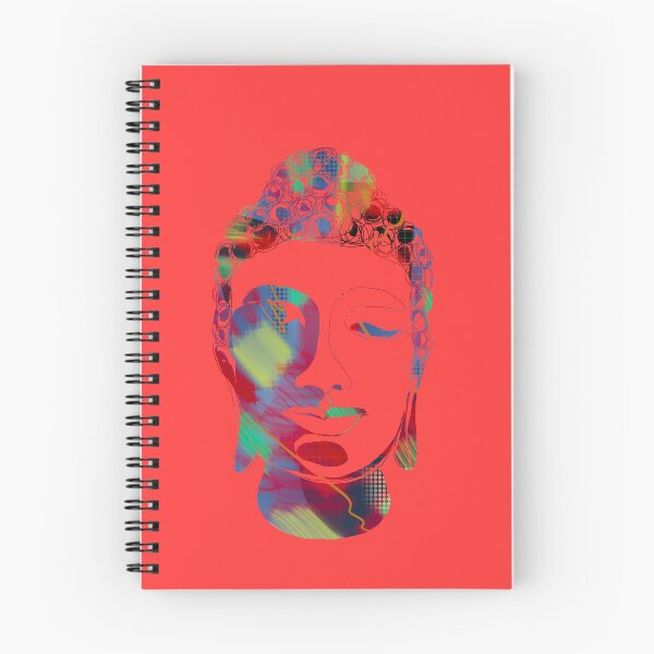 Item preview, Hand drawn Buddha Silhouette Bright n Cheerful designed and sold by AMSonArt.