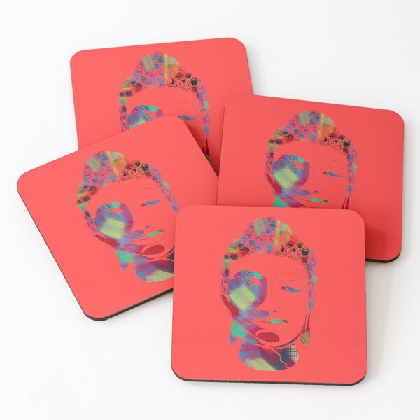Item preview, Hand drawn Buddha Silhouette Bright n Cheerful designed and sold by AMSonArt.