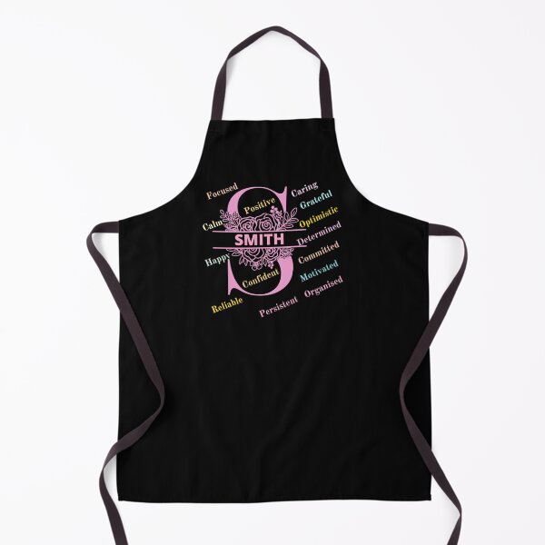 Aperçu de l'œuvre Le t-shirt Smith Family Monogram Sticker Sign affiche fièrement les caractéristiques de la famille en mots créée et vendue par Faelee.