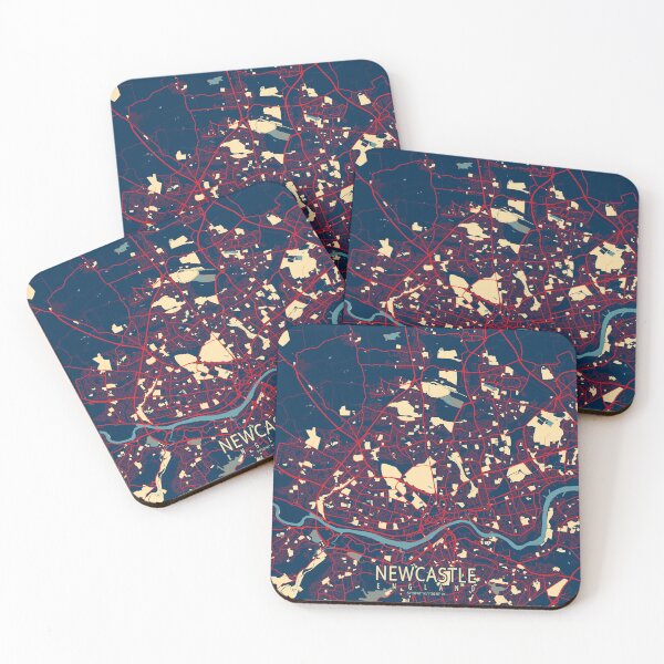 Item preview, Newcastle upon Tyne City Map of England - Hope designed and sold by deMAP.