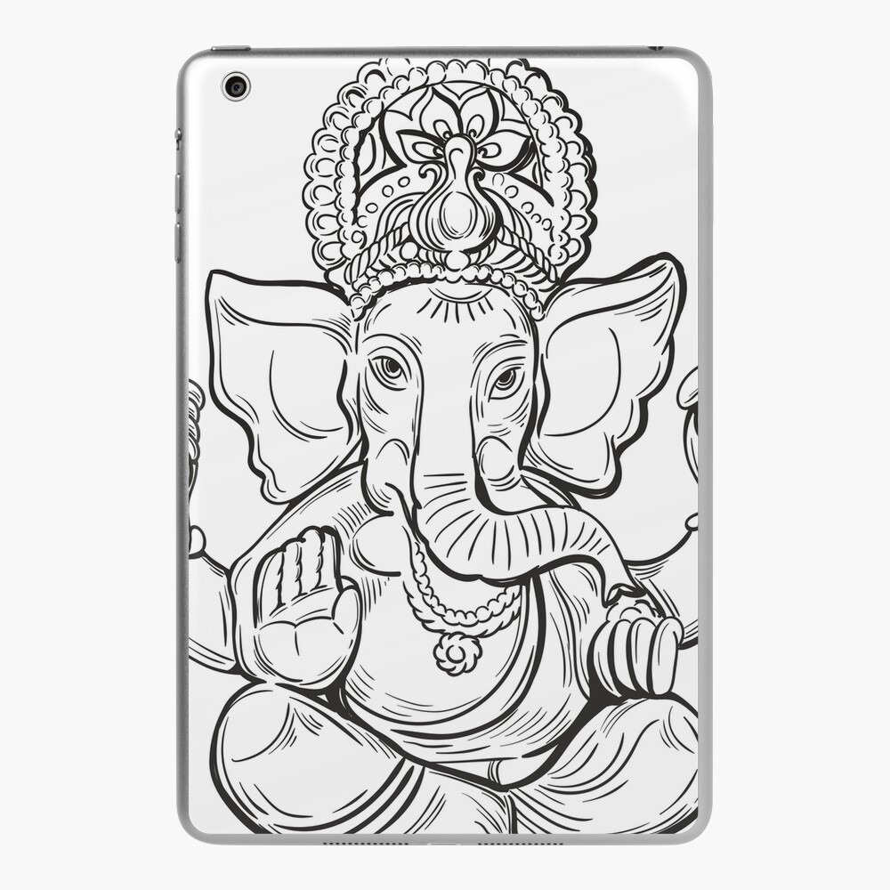 Lord Ganesha brush pen drawing. | Lord Ganesha drawing - Ganesh ji brush  pen drawing #lordganesha #Ganesh #ganeshji #ganpati #bappa #balganesha  #GaneshFans #lordganesh #ganeshalover... | By ART TubeFacebook