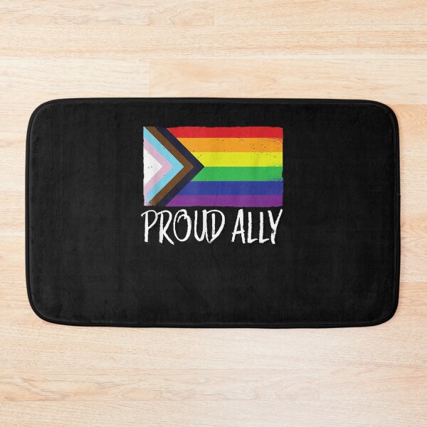 Item preview, Proud Ally Pride Month LGBTQ Black Pride Flag designed and sold by David231231.