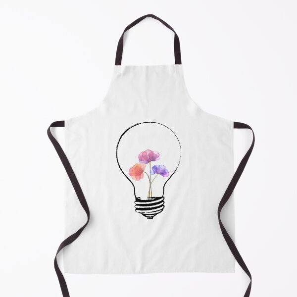 Item preview, light bulb with yellow flowers designed and sold by CrisTEE.