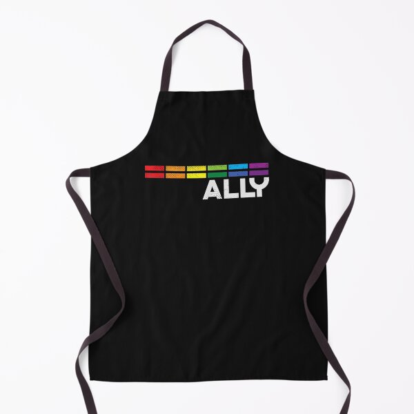Item preview, Proud Ally Bars Equality LGBTQ Rainbow Flag Gay Pride Ally designed and sold by David231231.