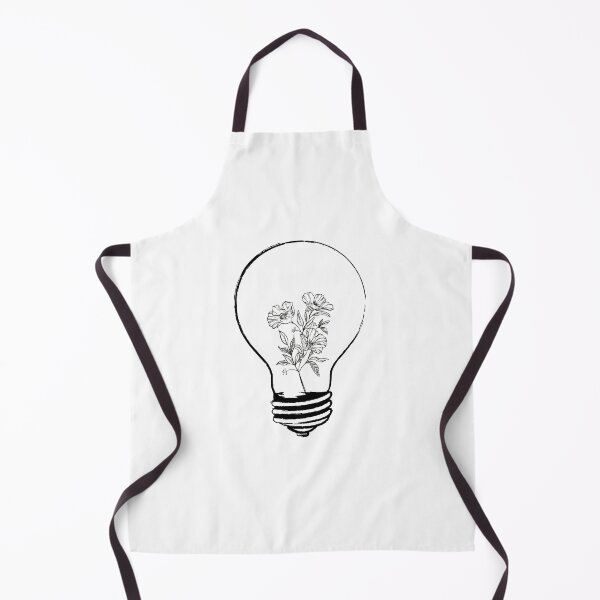 Item preview, light bulb with yellow flowers designed and sold by CrisTEE.