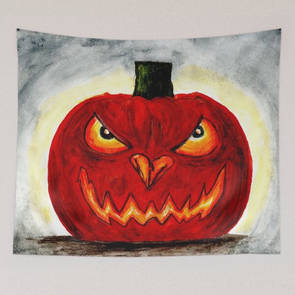 Item preview, Halloween pumpkin designed and sold by Sandra  Steinke.
