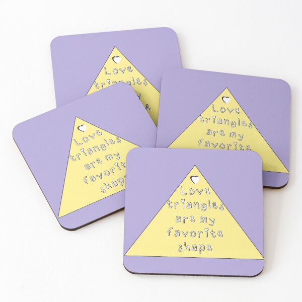 Item preview, Love Triangles Are My Favorite Shape designed and sold by co-stars.