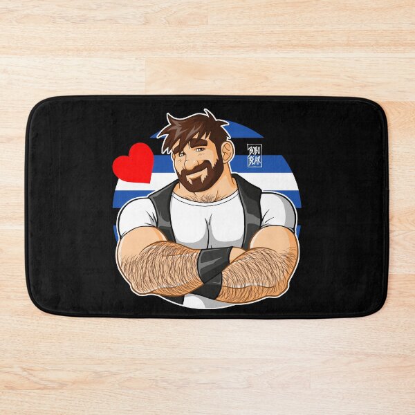 Item preview, ADAM LIKES CROSSING ARMS - LEATHER PRIDE designed and sold by bobobear.