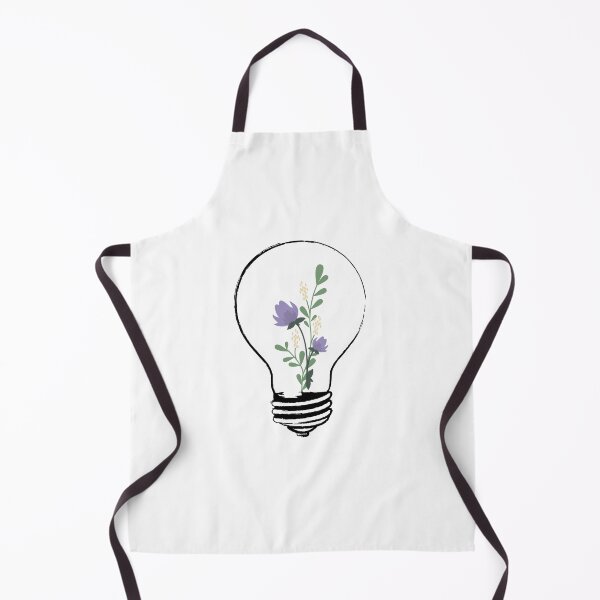 Item preview, light bulb with yellow flowers designed and sold by CrisTEE.