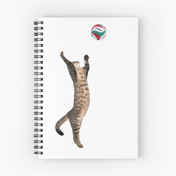 Item preview, Volleyball Cat (Ver. 3) designed and sold by catsNcats.