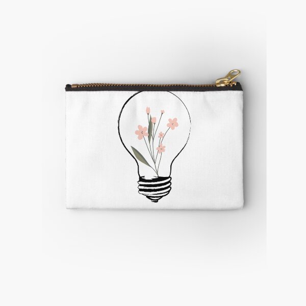 Item preview, light bulb with yellow flowers designed and sold by CrisTEE.
