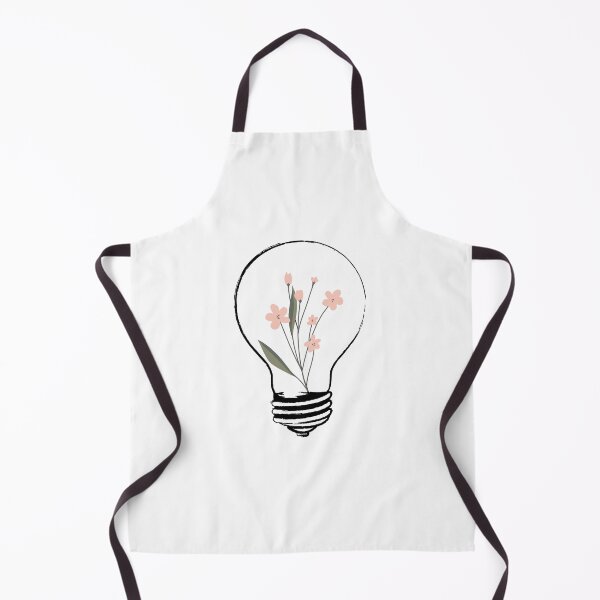 Item preview, light bulb with yellow flowers designed and sold by CrisTEE.