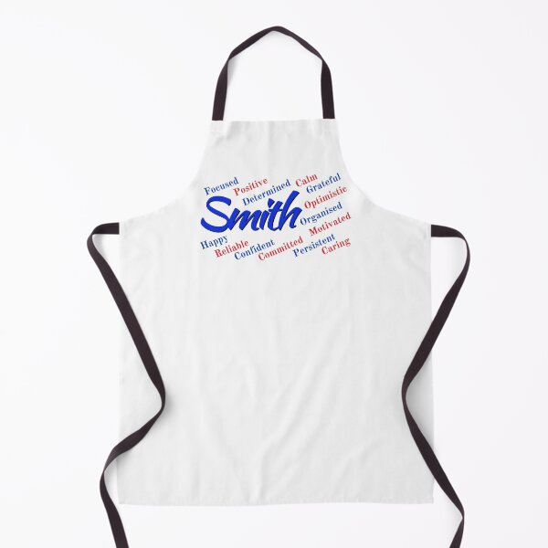 Aperçu de l'œuvre Le t-shirt Smith Family Monogram Sticker Sign affiche fièrement les caractéristiques de la famille en mots créée et vendue par Faelee.