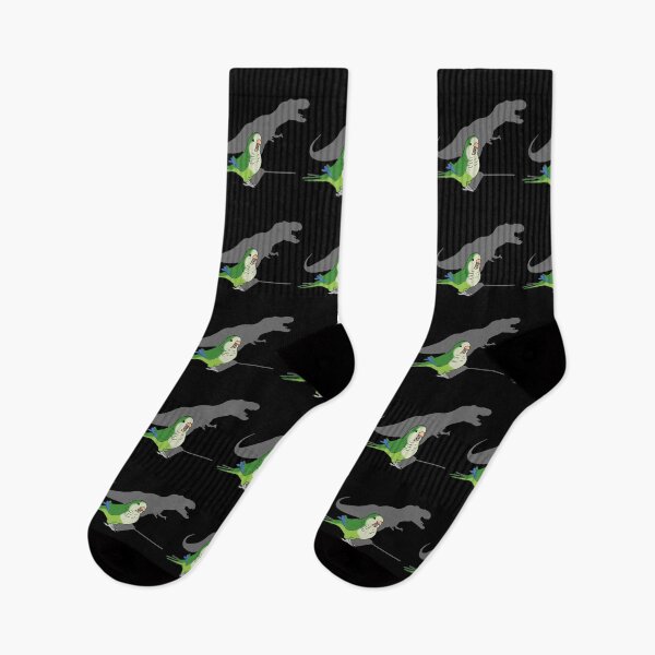 Item preview, T-rex green monk parakeet designed and sold by TheDaceer53.