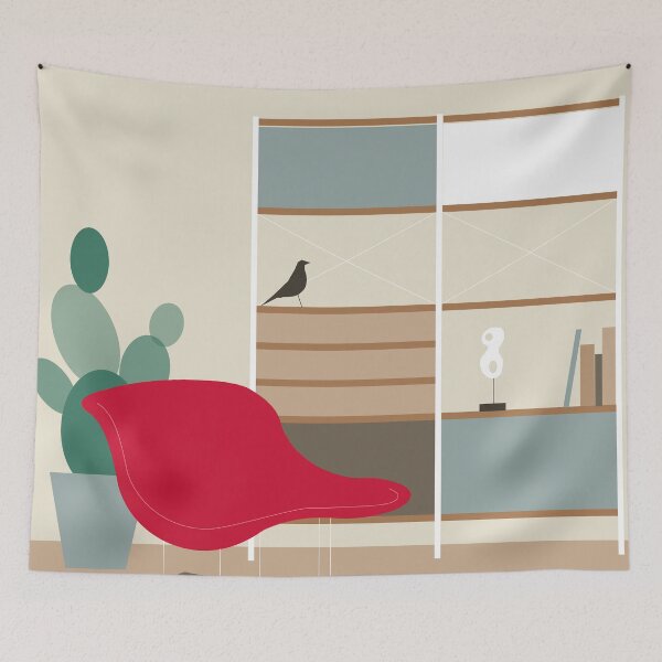 Item preview, Inside Mid-century modern 01_16 designed and sold by ElisaGabi.