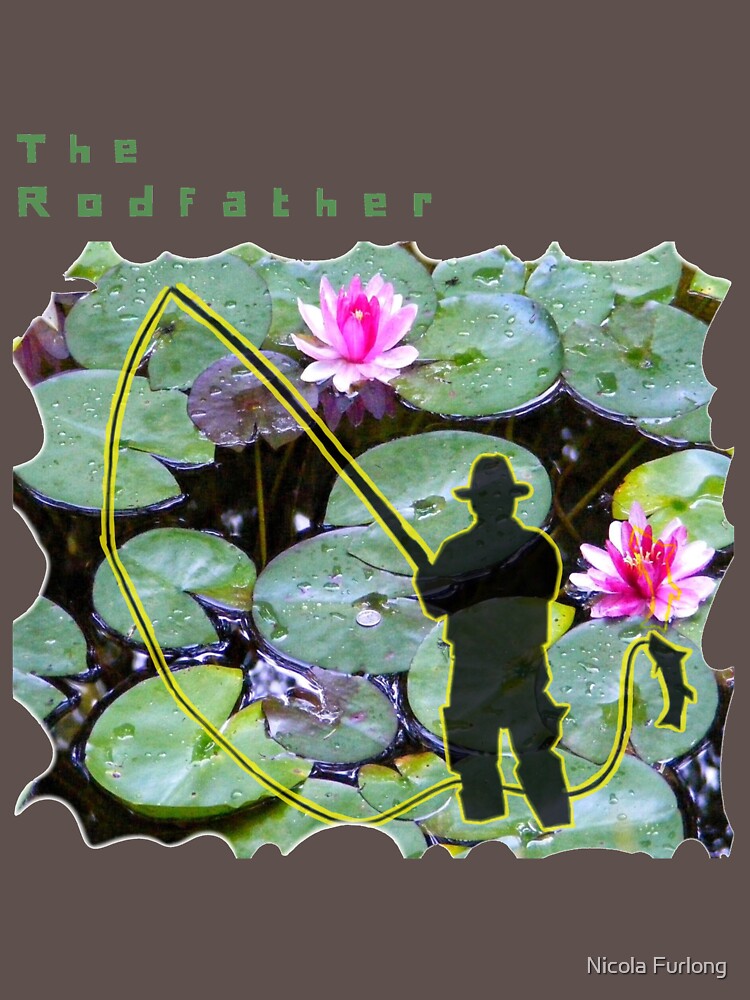 THE RODFATHER FLY FISHING FISHERMAN by nicolafurlong