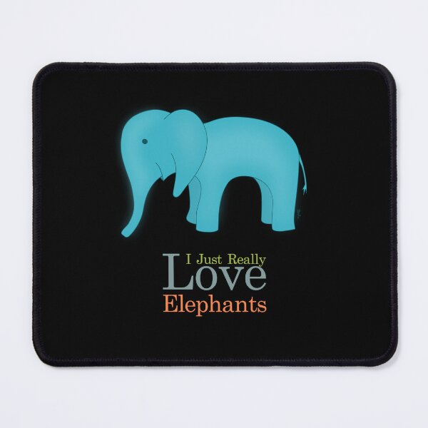 Item preview, I Just Really Love Elephants. designed and sold by Josep Mestres.